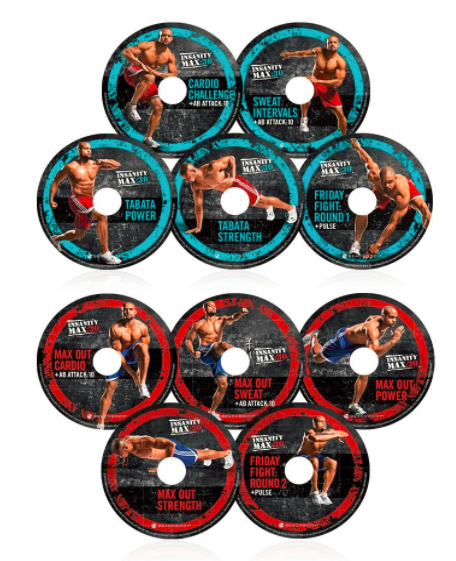 Insanity Max workout DVDs to shed weight