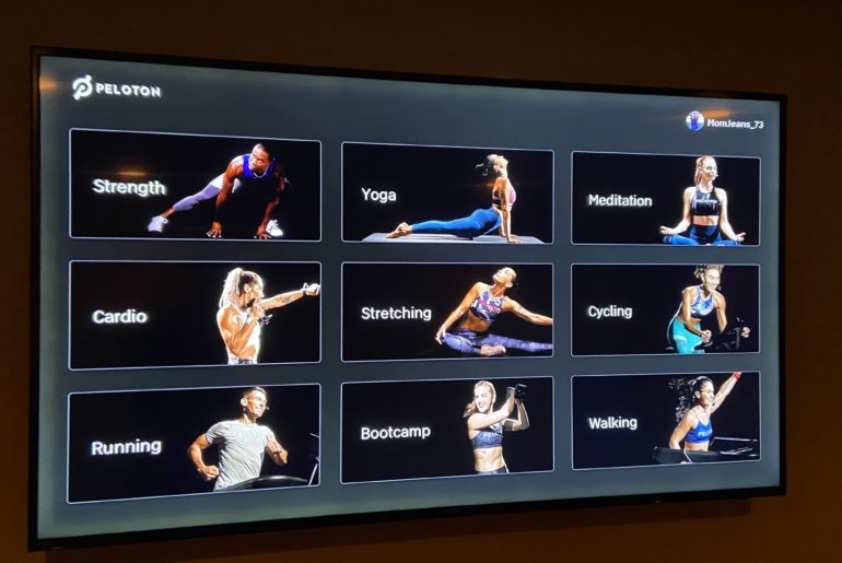 Peloton App TV