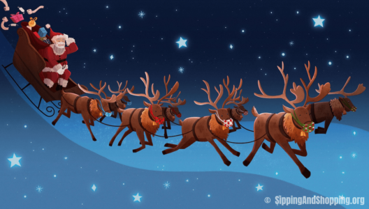 Santa with covid masks - Peloton for Christmas?