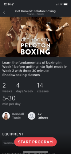 Get Hooked Peloton Boxing